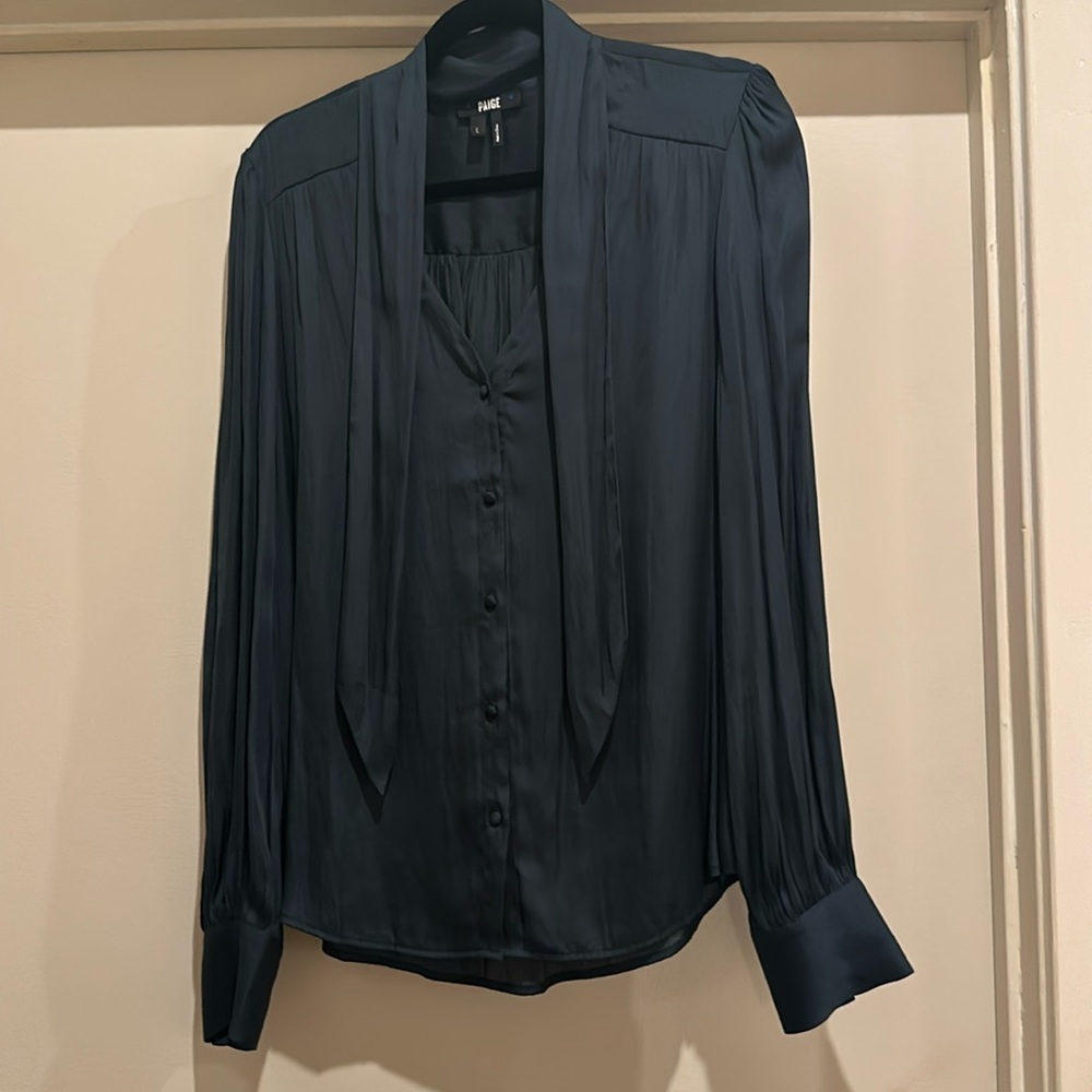 Paige silk blouse